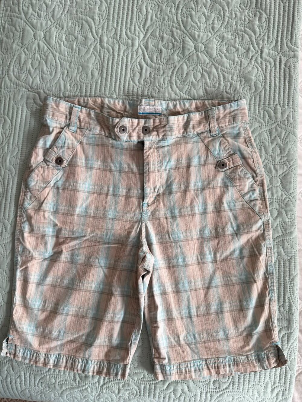 Plaid Bermuda Shorts